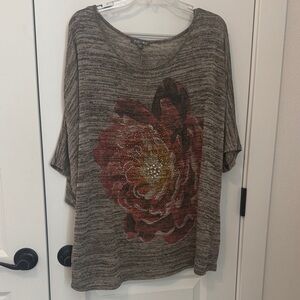 Roz & Ali Blouse Floral Design